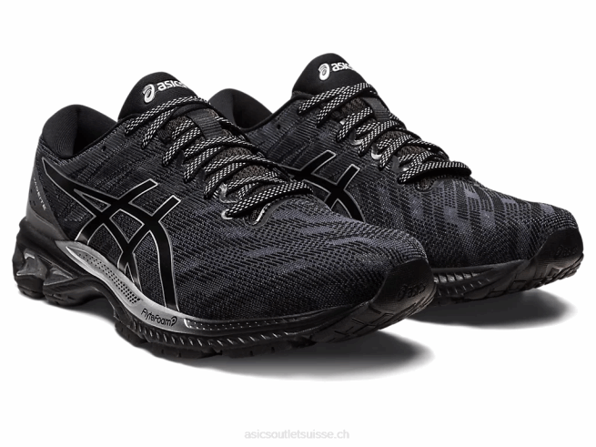 gel-jadéite noir/argent pur Asics L6N0K358