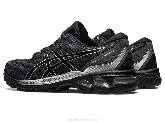 gel-jadéite noir/argent pur Asics L6N0K358