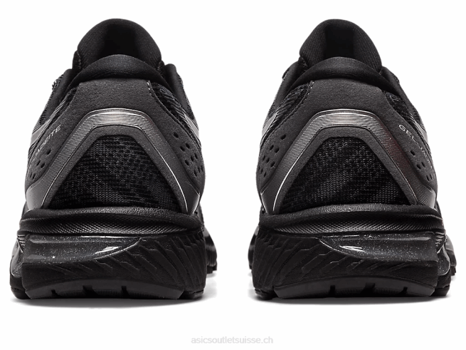 gel-jadéite noir/argent pur Asics L6N0K358