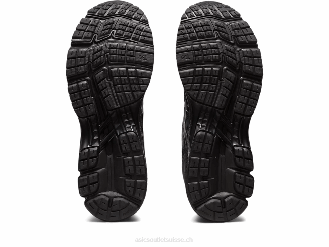 gel-jadéite noir/argent pur Asics L6N0K358