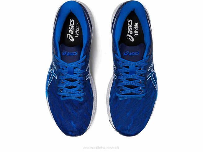 gel-jadéite océan profond/blanc Asics L6N0K372