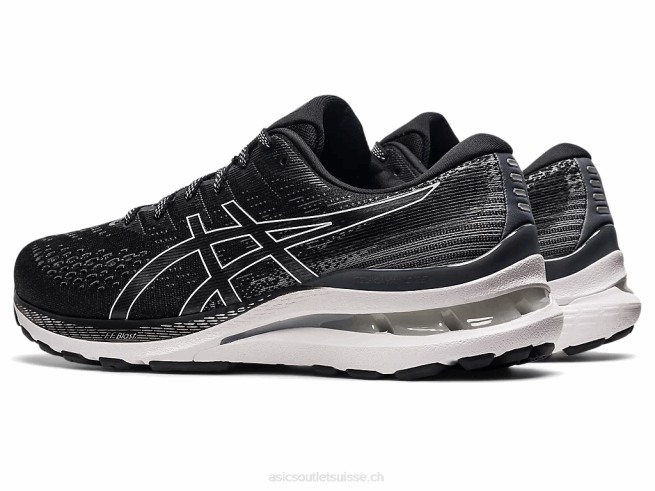 gel-kayano 28 extra large noir blanc Asics L6N0K1868