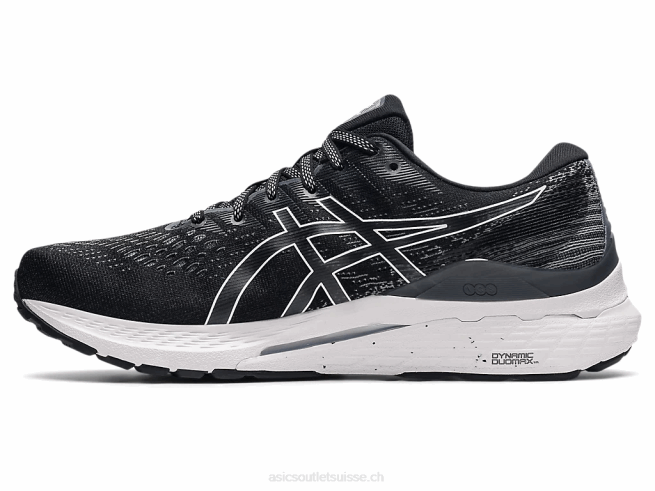 gel-kayano 28 large noir blanc Asics L6N0K1871