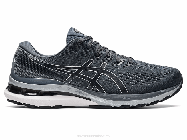 gel-kayano 28 large transporteur gris/noir Asics L6N0K1837