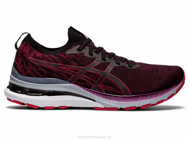 gel-kayano 28 mk mars profond/rouge électrique Asics L6N0K1623
