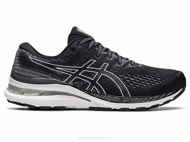 gel-kayano 28 noir blanc Asics L6N0K1879