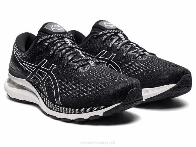 gel-kayano 28 noir blanc Asics L6N0K1879