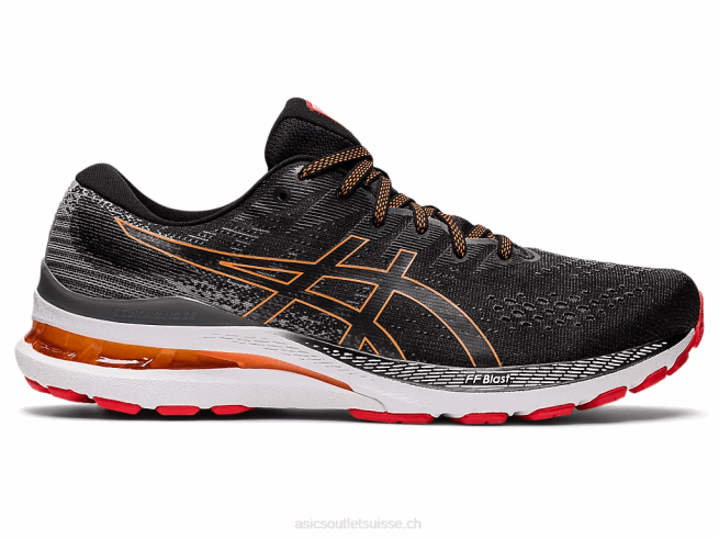 gel-kayano 28 noir/gris argile Asics L6N0K1546
