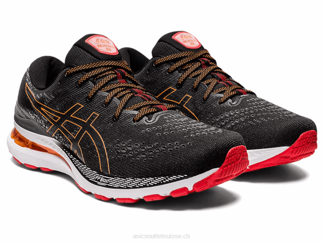 gel-kayano 28 noir/gris argile Asics L6N0K1546