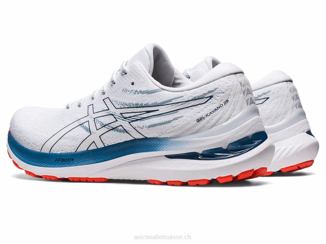 gel-kayano 29 blanc/océan profond Asics L6N0K1170