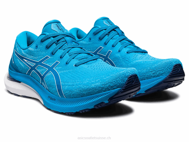 gel-kayano 29 bleu île/blanc Asics L6N0K383
