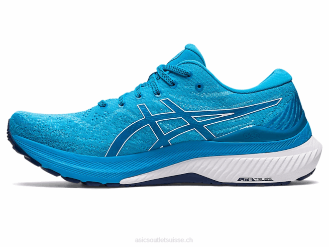 gel-kayano 29 bleu île/blanc Asics L6N0K383