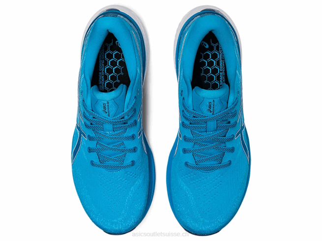 gel-kayano 29 bleu île/blanc Asics L6N0K383