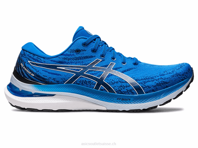 gel-kayano 29 bleu électrique/blanc Asics L6N0K912