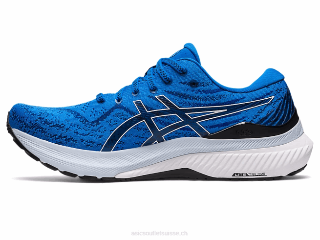 gel-kayano 29 bleu électrique/blanc Asics L6N0K912