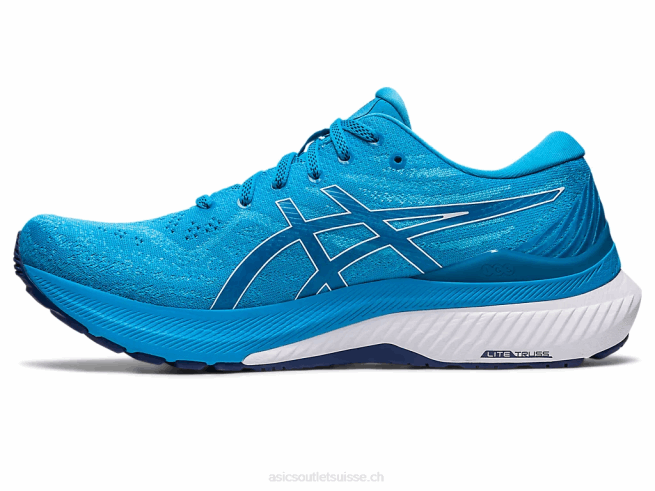 gel-kayano 29 large bleu île/blanc Asics L6N0K400