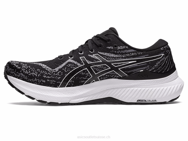 gel-kayano 29 large noir blanc Asics L6N0K1177