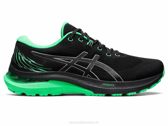 gel-kayano 29 lite-show noir/nouvelle feuille Asics L6N0K725