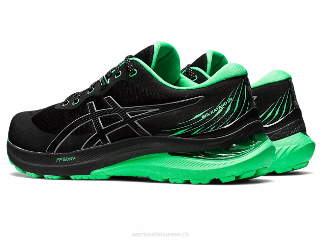 gel-kayano 29 lite-show noir/nouvelle feuille Asics L6N0K725