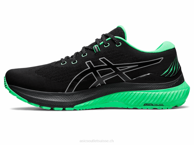 gel-kayano 29 lite-show noir/nouvelle feuille Asics L6N0K725