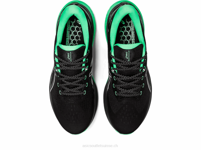 gel-kayano 29 lite-show noir/nouvelle feuille Asics L6N0K725