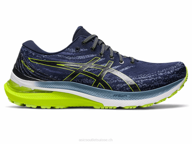 gel-kayano 29 minuit/zeste de citron vert Asics L6N0K159