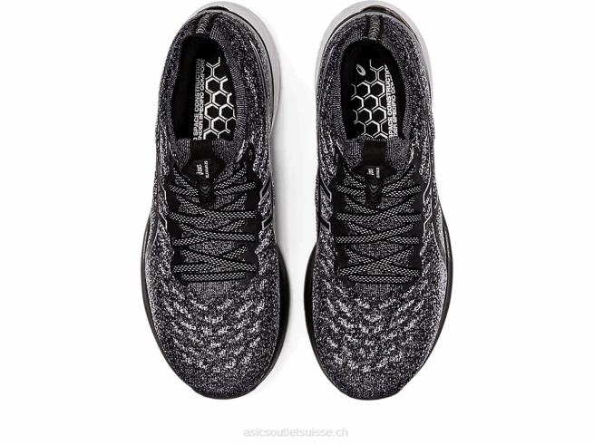 gel-kayano 29 mk blanc noir Asics L6N0K784