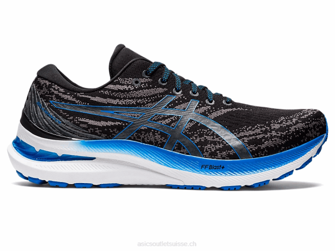 gel-kayano 29 noir/bleu électrique Asics L6N0K930