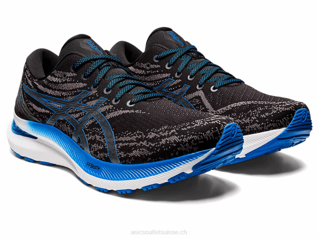gel-kayano 29 noir/bleu électrique Asics L6N0K930