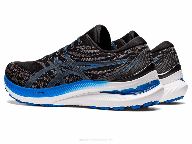 gel-kayano 29 noir/bleu électrique Asics L6N0K930