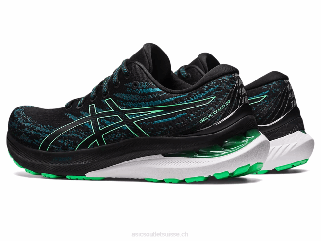 gel-kayano 29 noir/nouvelle feuille Asics L6N0K982