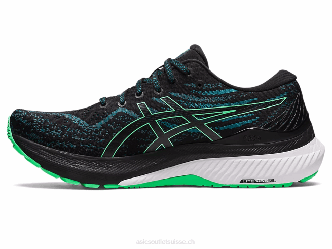 gel-kayano 29 noir/nouvelle feuille Asics L6N0K982
