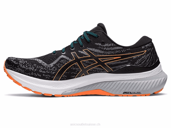 gel-kayano 29 noir/pêche soleil Asics L6N0K397