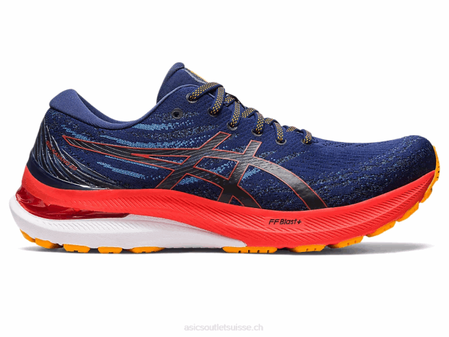 gel-kayano 29 océan profond/tomate cerise Asics L6N0K1175