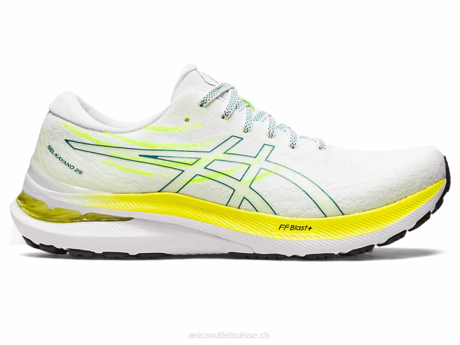 gel-kayano 29 pin blanc/velours Asics L6N0K1178