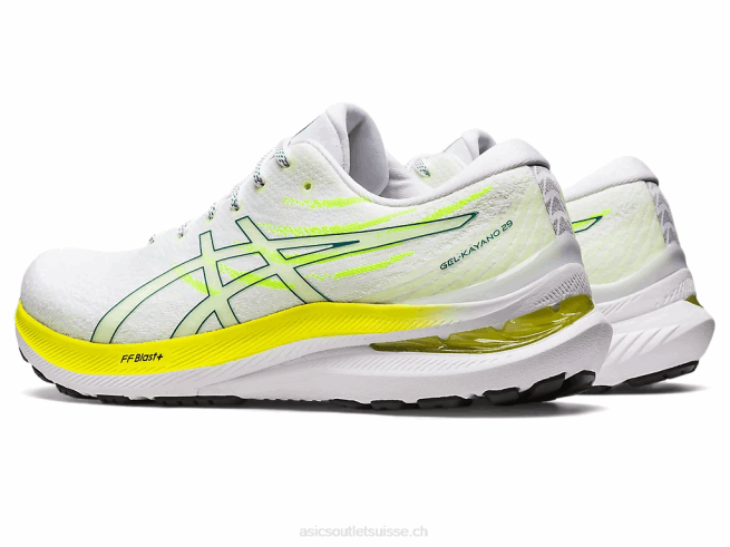 gel-kayano 29 pin blanc/velours Asics L6N0K1178