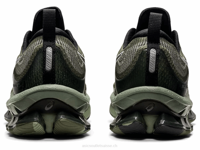 gel-kinsei souffle le vert lichen/blanc Asics L6N0K654