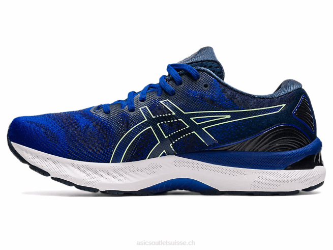 gel-nimbus 23 bleu monaco/citron vert vif Asics L6N0K1854