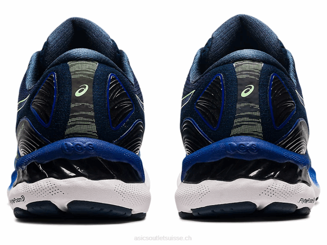 gel-nimbus 23 bleu monaco/citron vert vif Asics L6N0K1854