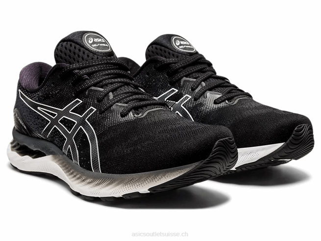 gel-nimbus 23 noir blanc Asics L6N0K2019