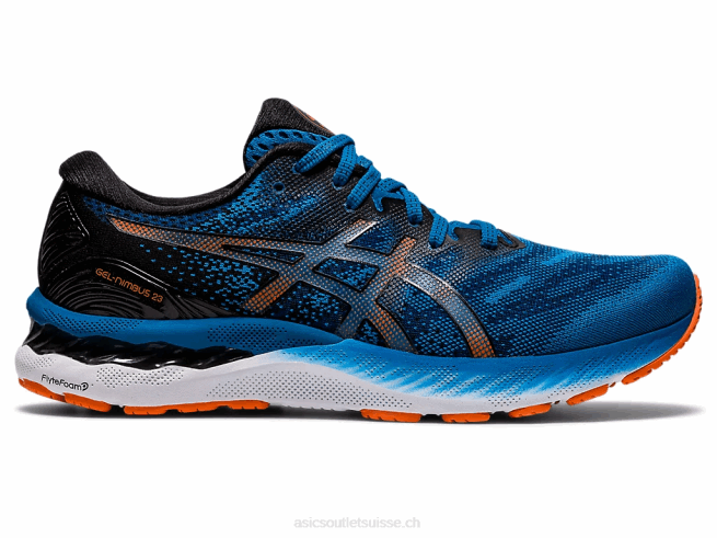 gel-nimbus 23 reborn bleu/noir Asics L6N0K1945