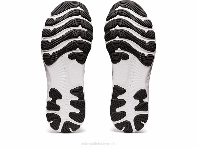 gel-nimbus 24 blanc noir Asics L6N0K1553
