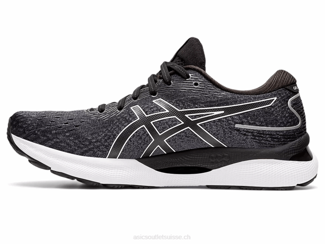 gel-nimbus 24 extra large noir blanc Asics L6N0K1466