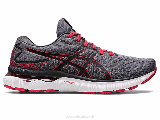 gel-nimbus 24 métropole/rouge classique Asics L6N0K213