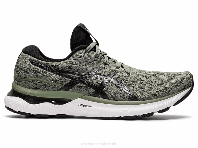 gel-nimbus 24 mk vert lichen/noir Asics L6N0K1205