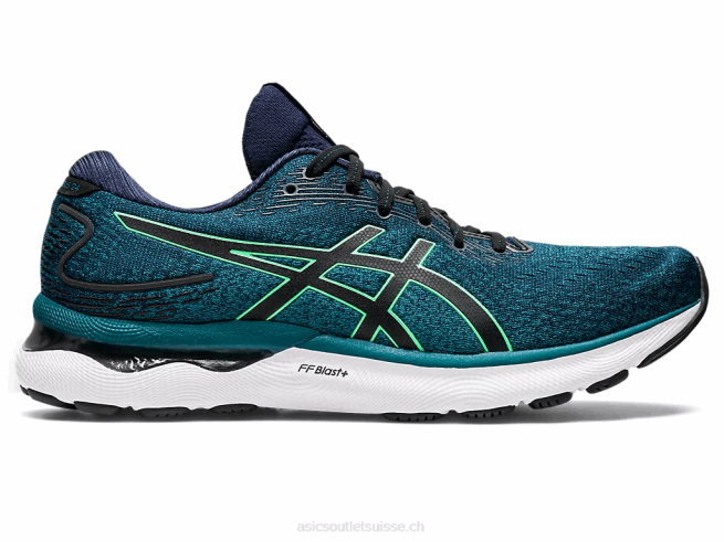 gel-nimbus 24 pin velours/nouvelle feuille Asics L6N0K913