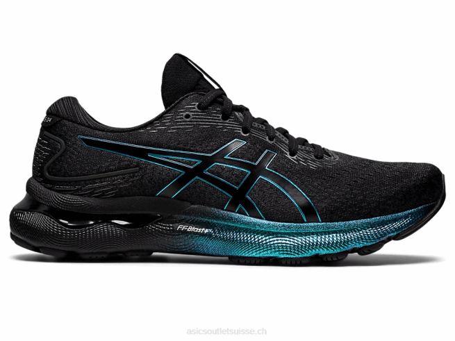 gel-nimbus 24 platine noir Asics L6N0K778