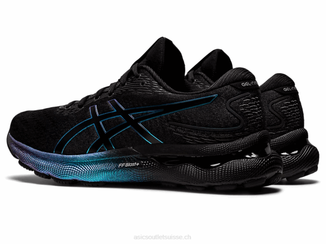 gel-nimbus 24 platine noir Asics L6N0K778