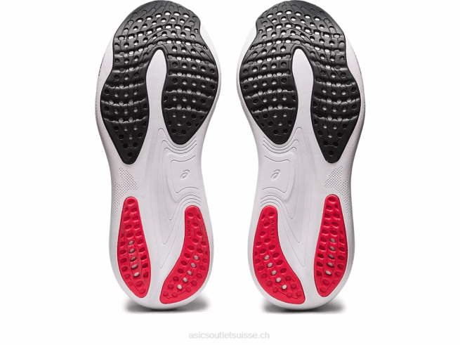 gel-nimbus 25 noir/rouge électrique Asics L6N0K6