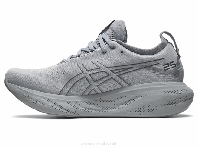 gel-nimbus 25 plaque de gypse/gris porteur Asics L6N0K332